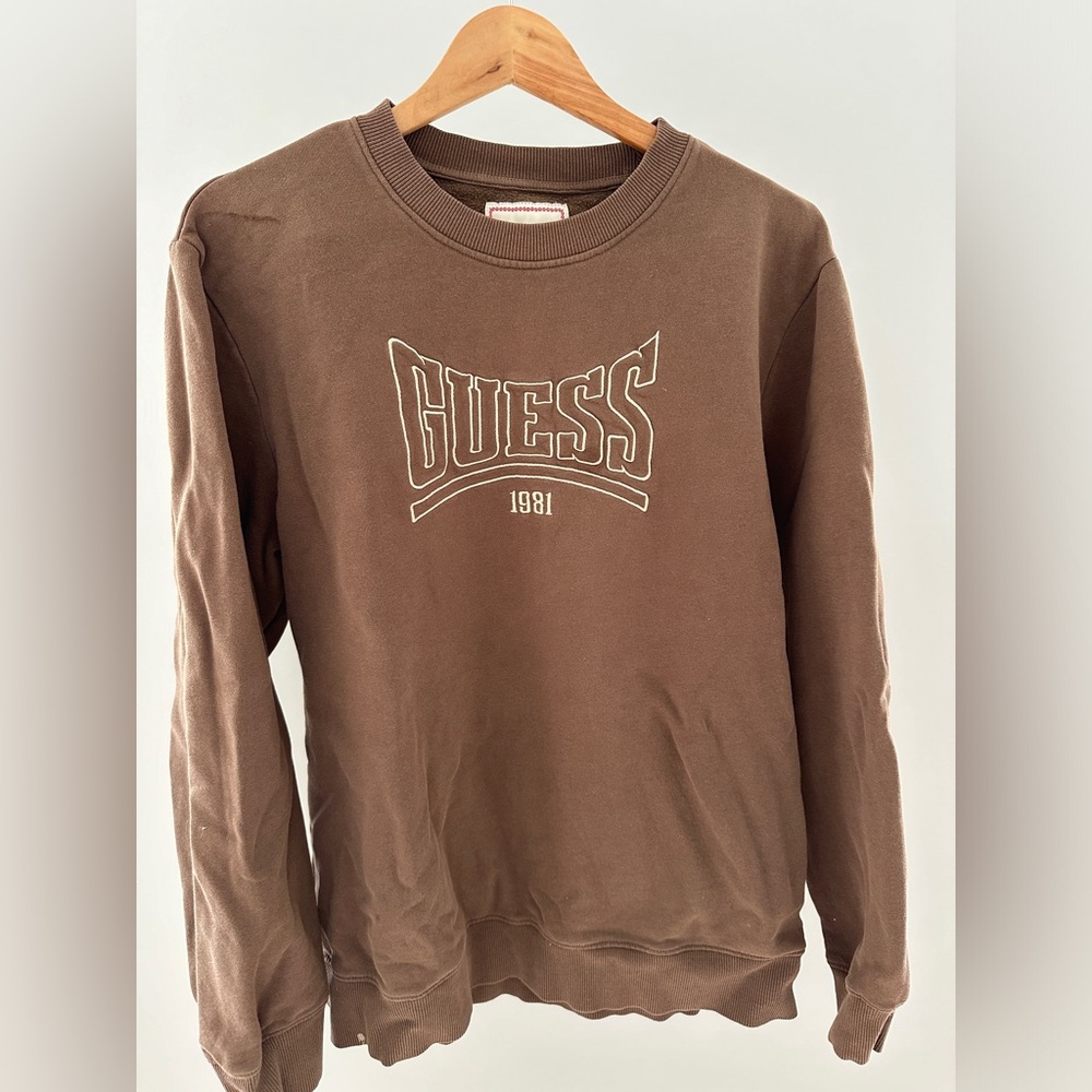 Brown Guess crewneck